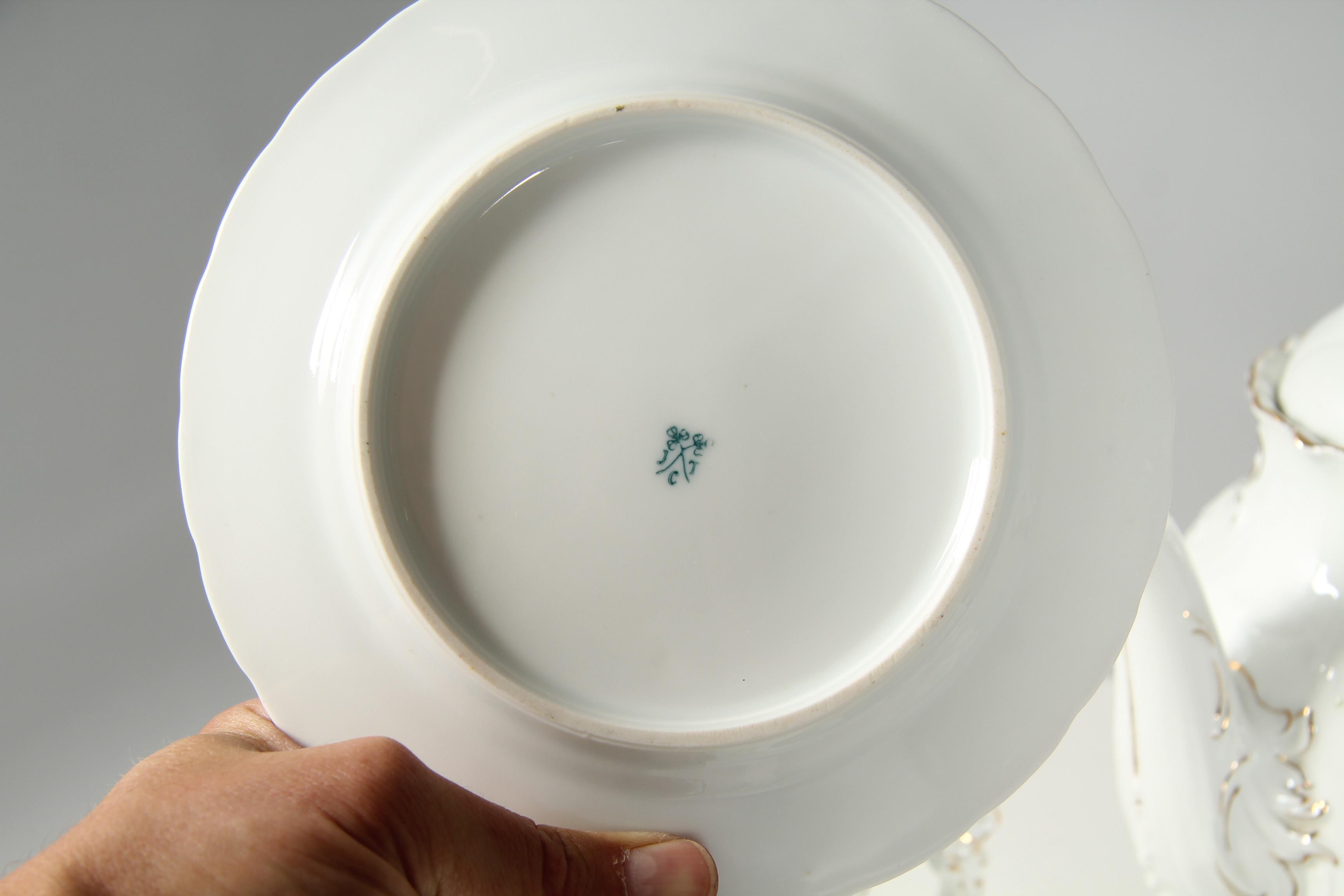 Juego de café de porcelana para 6 personas de Jaeger, Thomas & Co. en venta 3