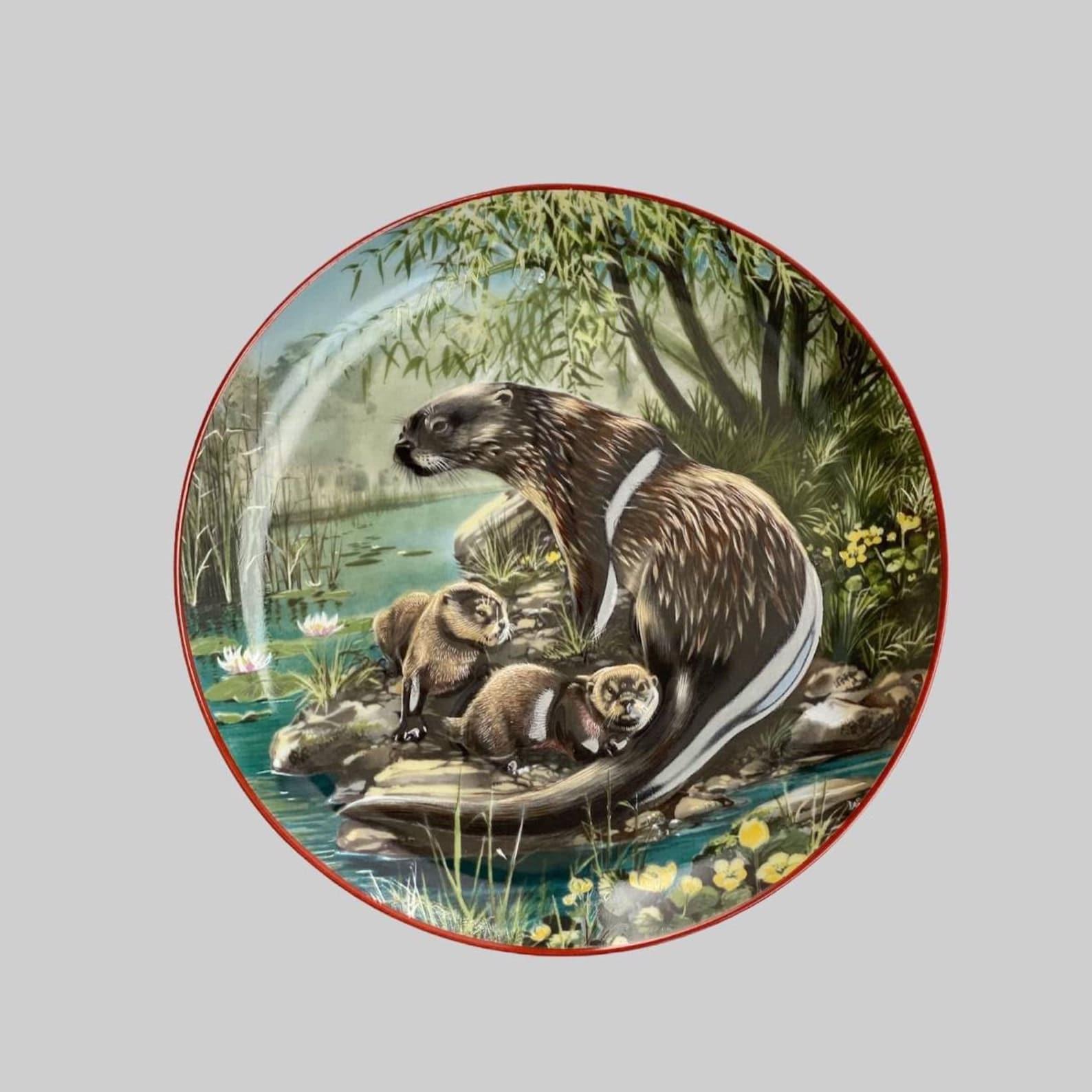 wildlife collector plates