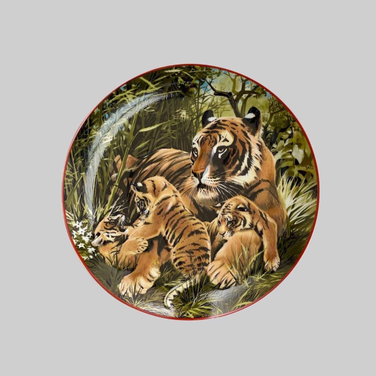 Late 20th Century Porcelain Collectible Wall Plates 