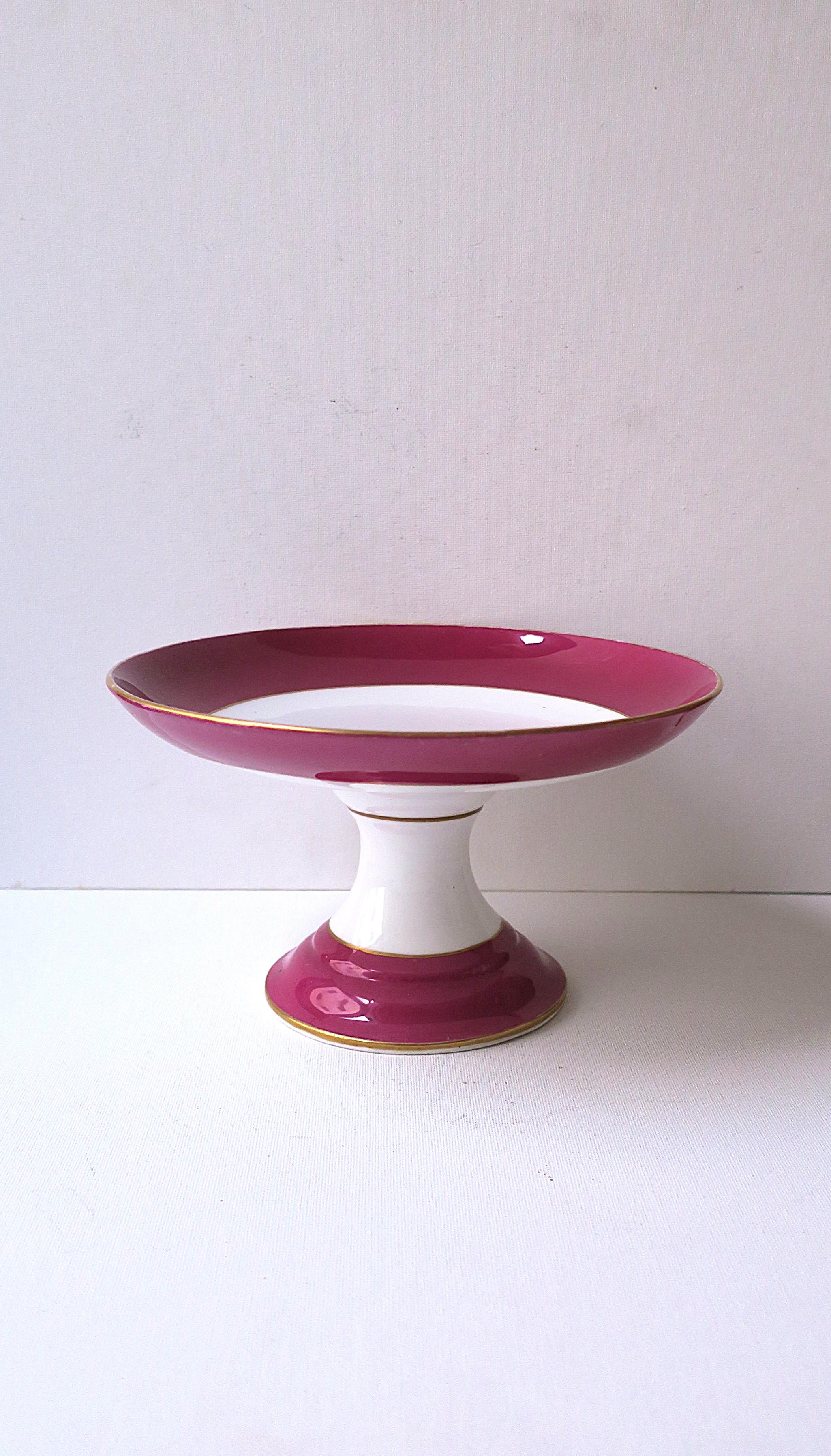 Regency Ciotola con piedistallo per composta in porcellana Tazza European in vendita