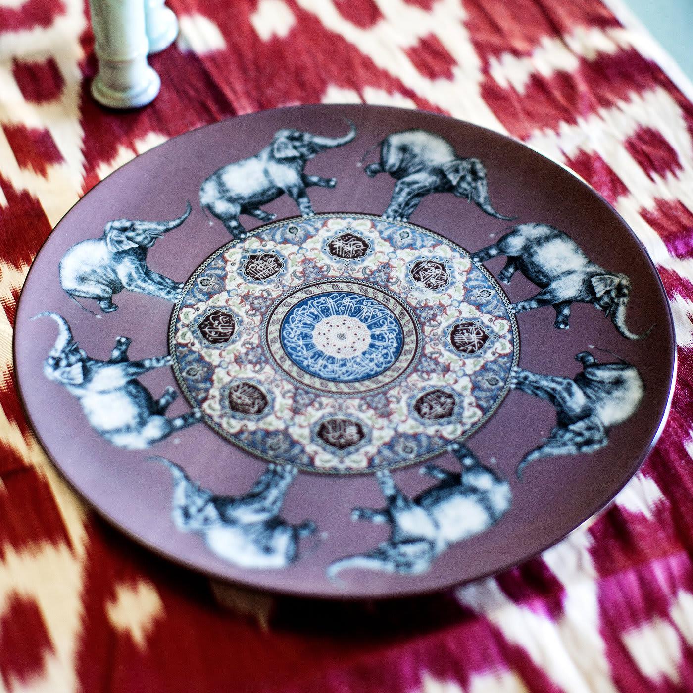 Italian Porcelain Constantinople 3 Plate For Sale