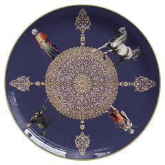 Juego de 2 platos de postre de porcelana Costantinopla 7 by Les Ottomans
