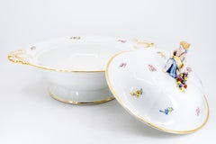 Porcelain Covered Bowl