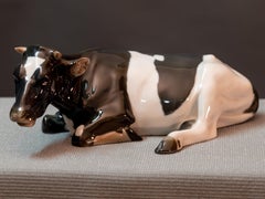 Porcelain Cow Statue for Rosenthal