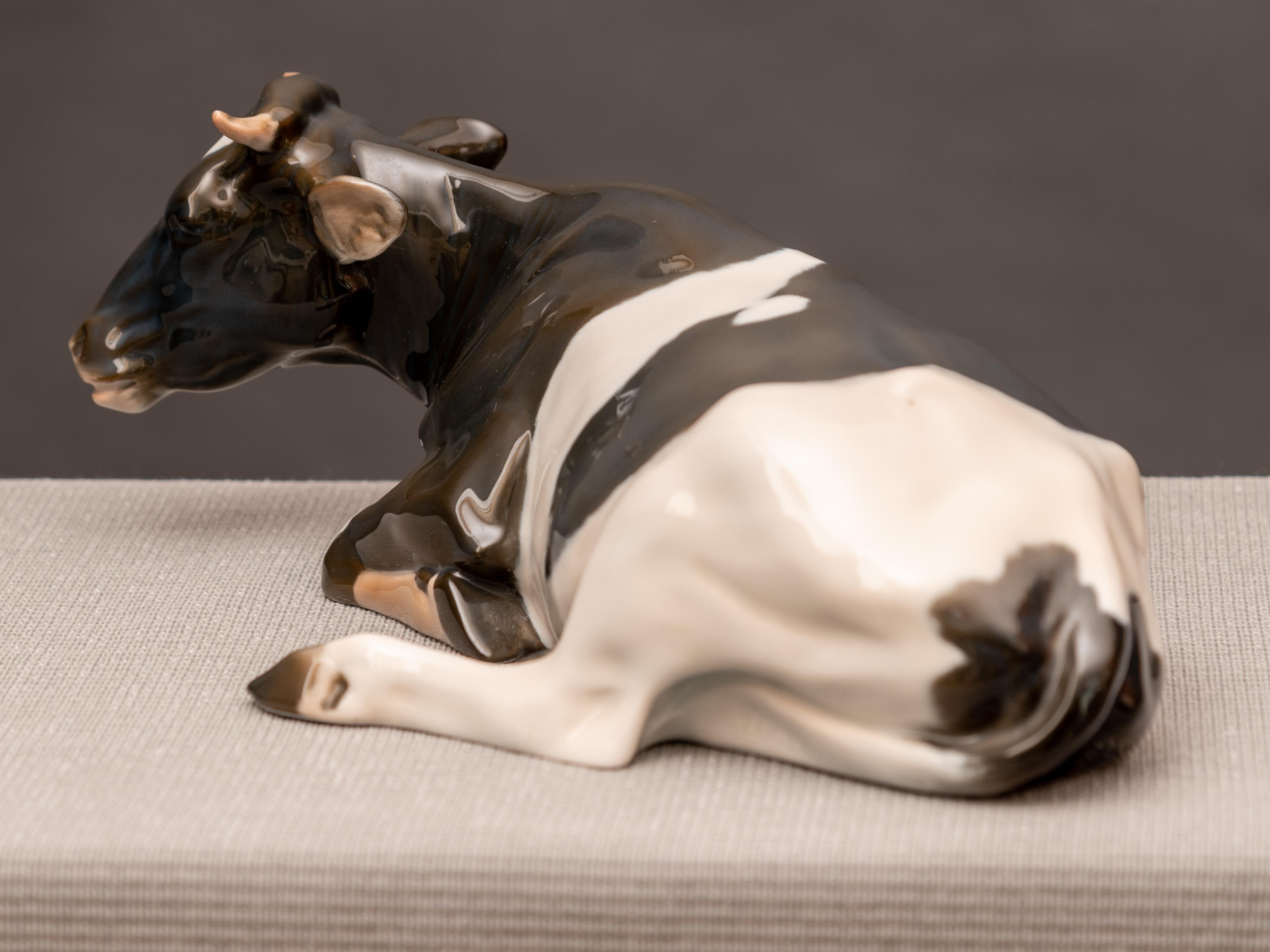 cow clay sculpture