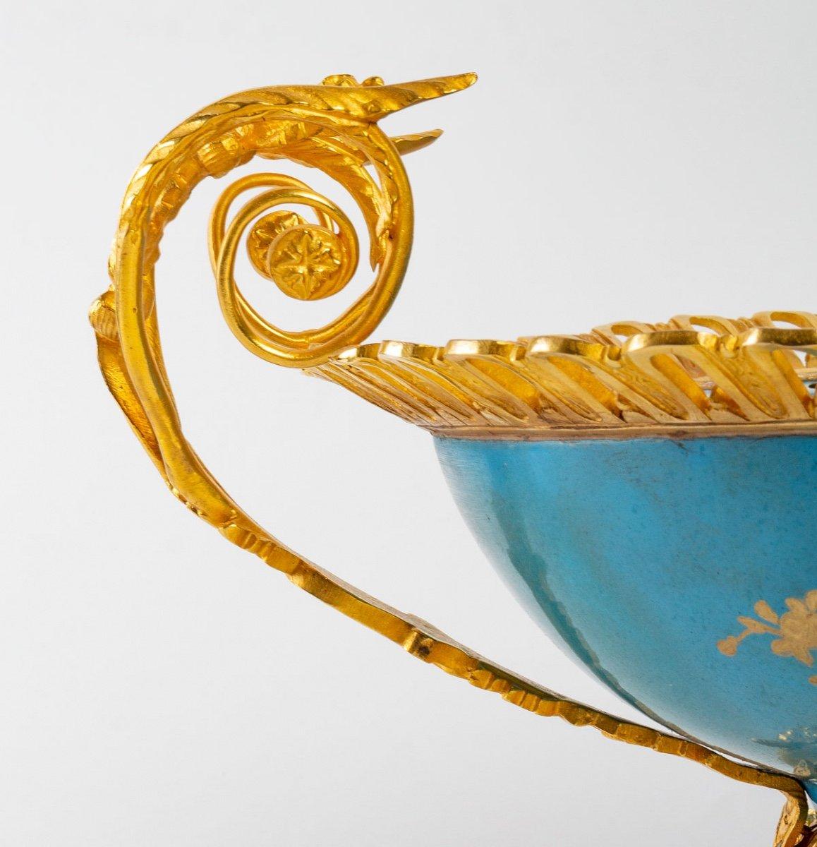 Napoleon III Porcelain Cup of Style Sèvres