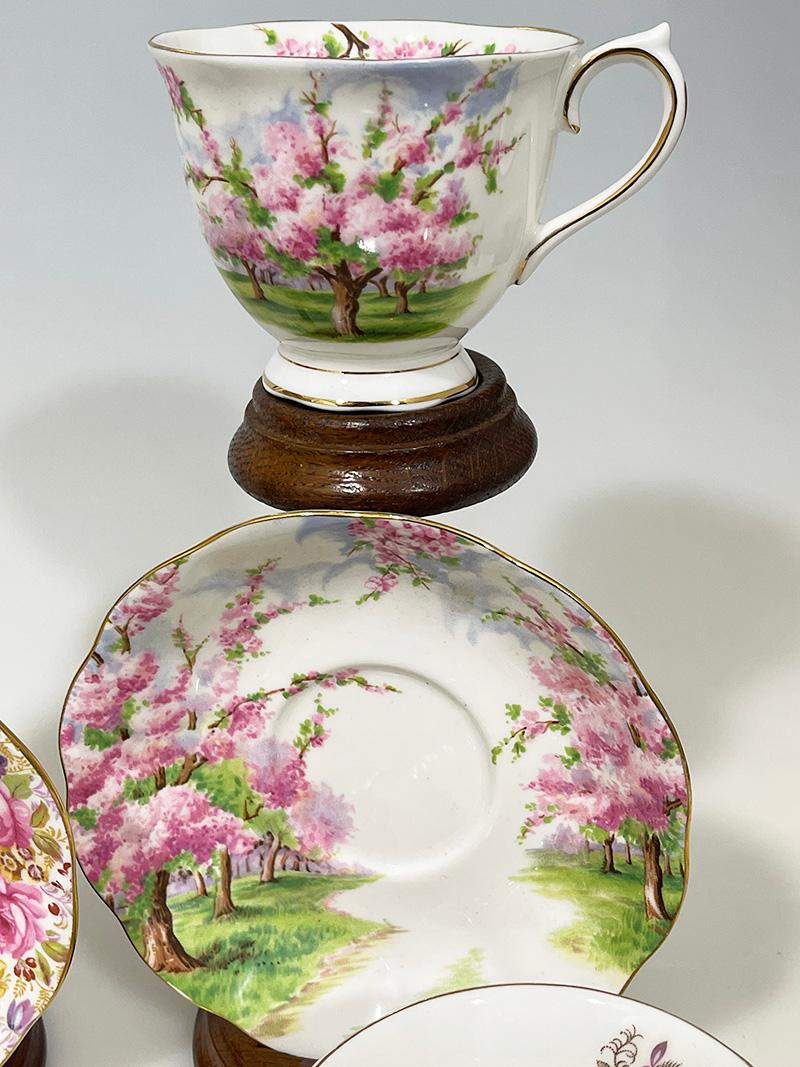 Porcelain cups and saucers from Royal Albert For Sale 6