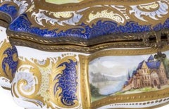 Porzellan – Durchbrochene Schachtel – Sèvres – 19. Jahrhundert