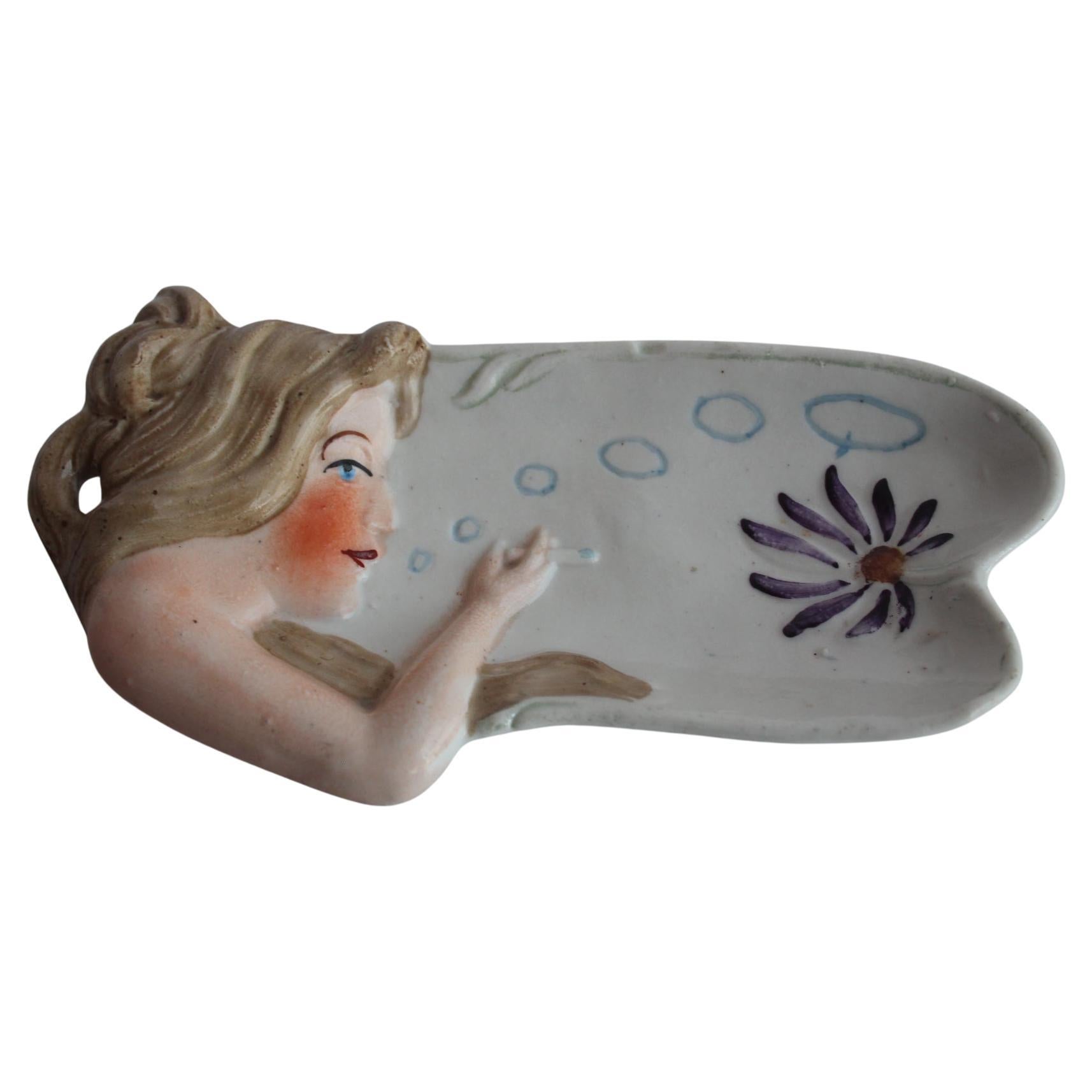 Ciotola decorativa in porcellana in stile Art Decor, anni '30. in vendita