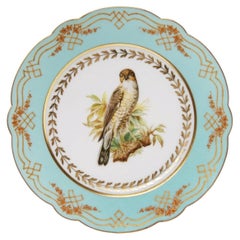 Piatto decorativo in porcellana, Francia, fine del XIX secolo