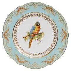 Porcelain Decorative Plate, France, Late 19th C.