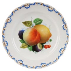 Piatto decorativo in porcellana, Germania, Meissen, fine del XIX secolo