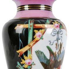Dekorative Porzellanvase „Vieux Paris“ (Altes Paris), Frankreich, Mitte des 19. Jahrhunderts
