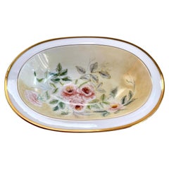 Vintage Porcelain Deep Oval Dish Noritake Ireland Sauce Bowl