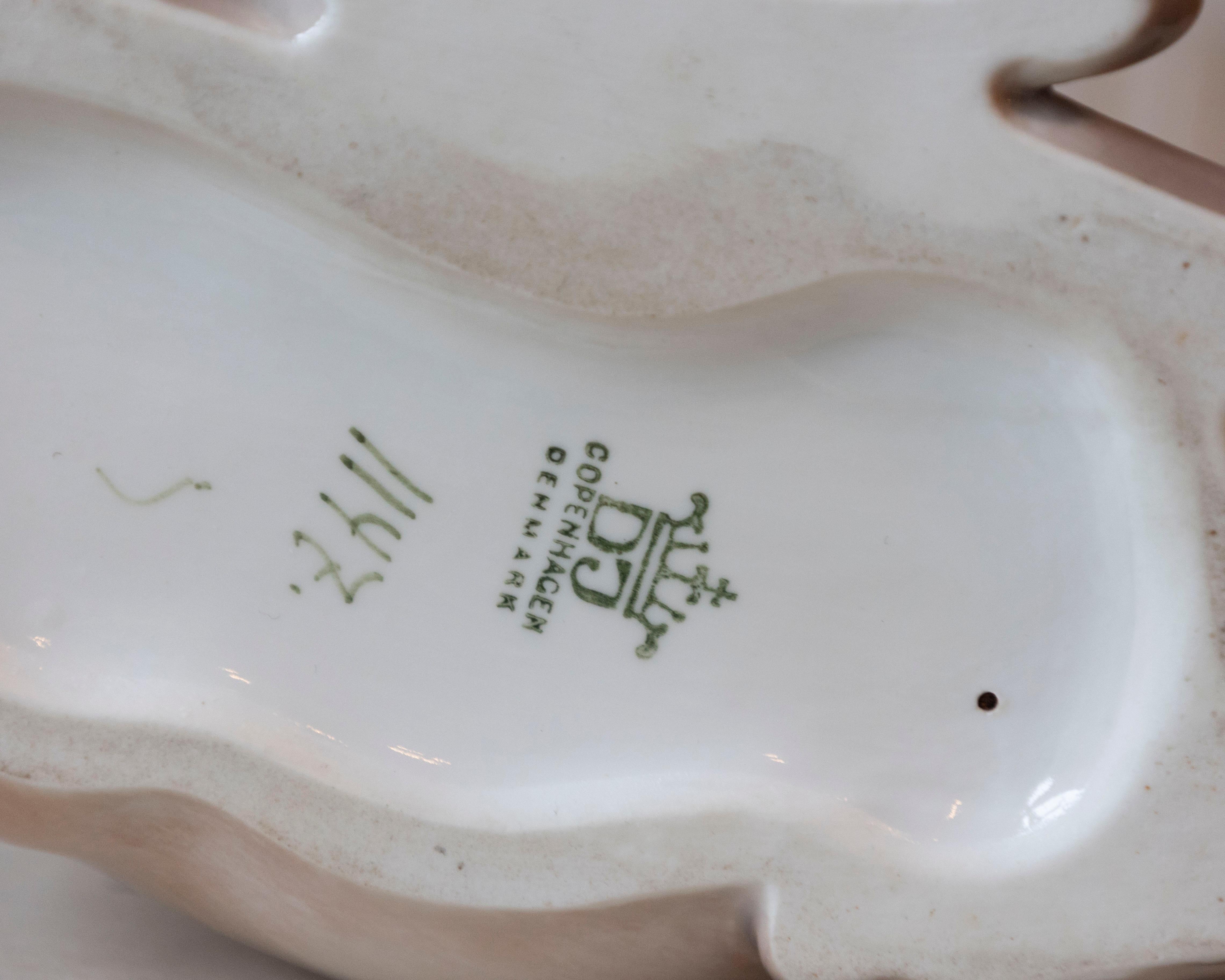 Porcelain Deer by Dahl Jensen, Denmark For Sale 2