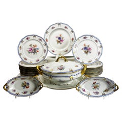 Servizio da tavola in porcellana. Michelaud Frères. Limoges