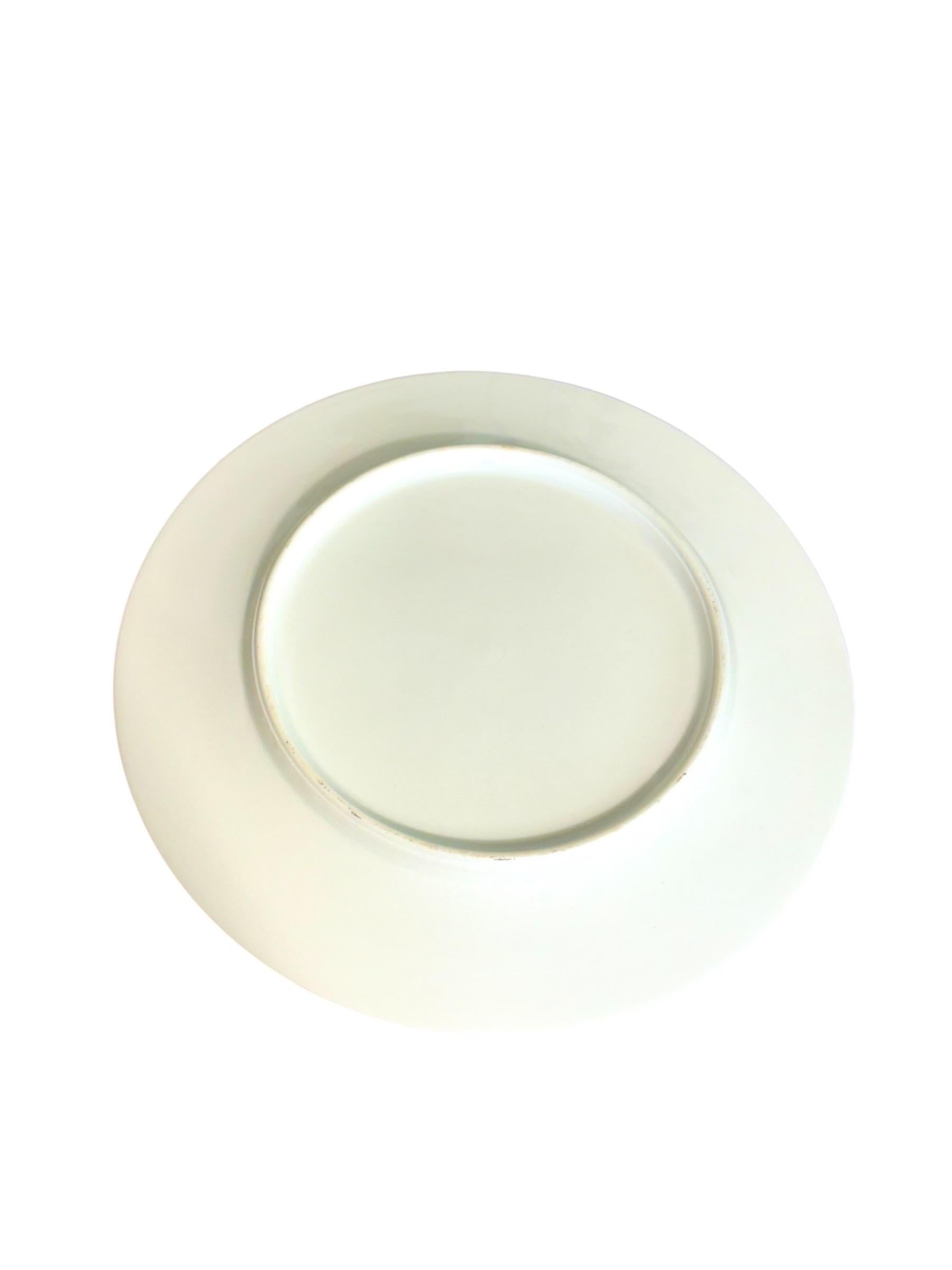 XIXe siècle Service de table en porcelaine de 43 pièces à motifs de fleurs et d'oiseaux bleus en vente