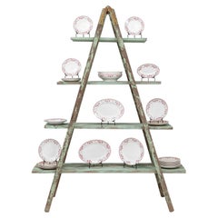 20th Century Belgian Porcelain Dinner Set with Functional Design