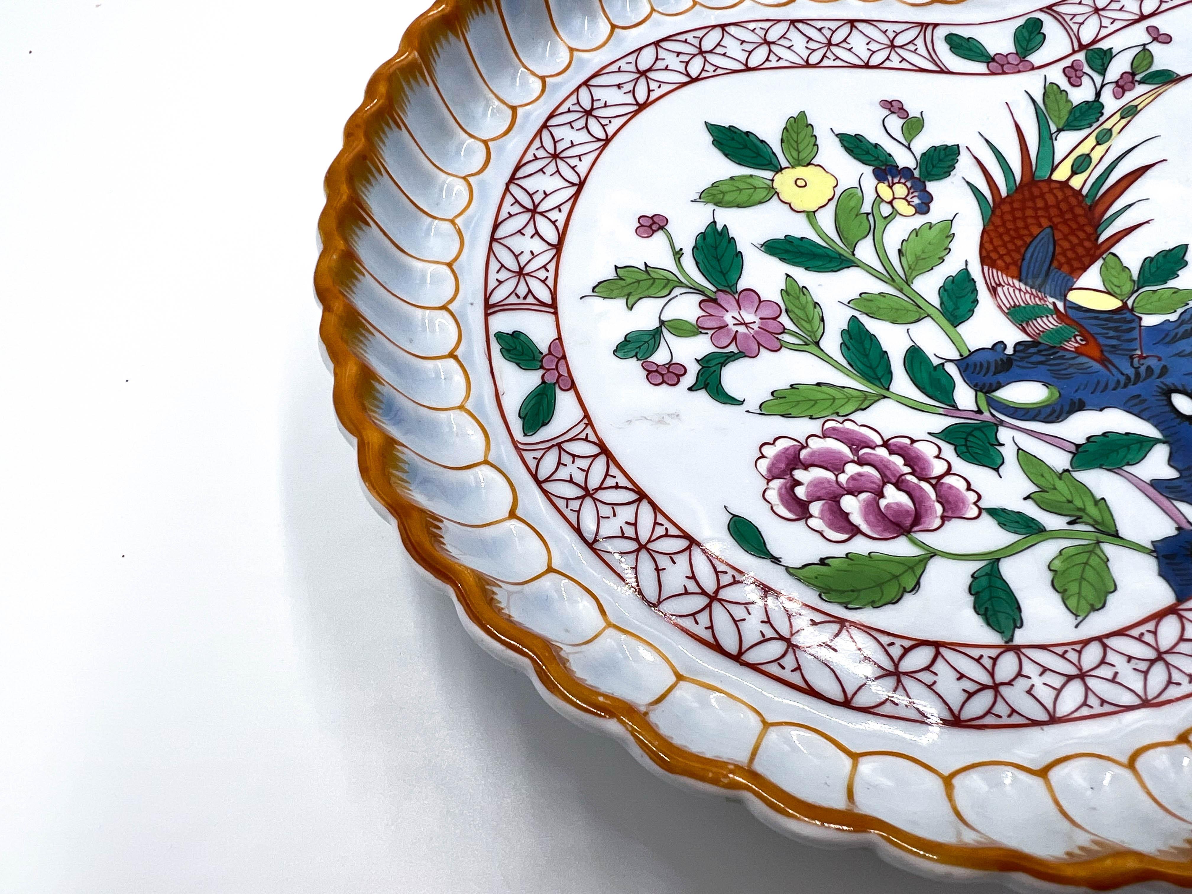 Hongrois Plat en porcelaine par Herend, Hongrie - Pièce très rare en vente
