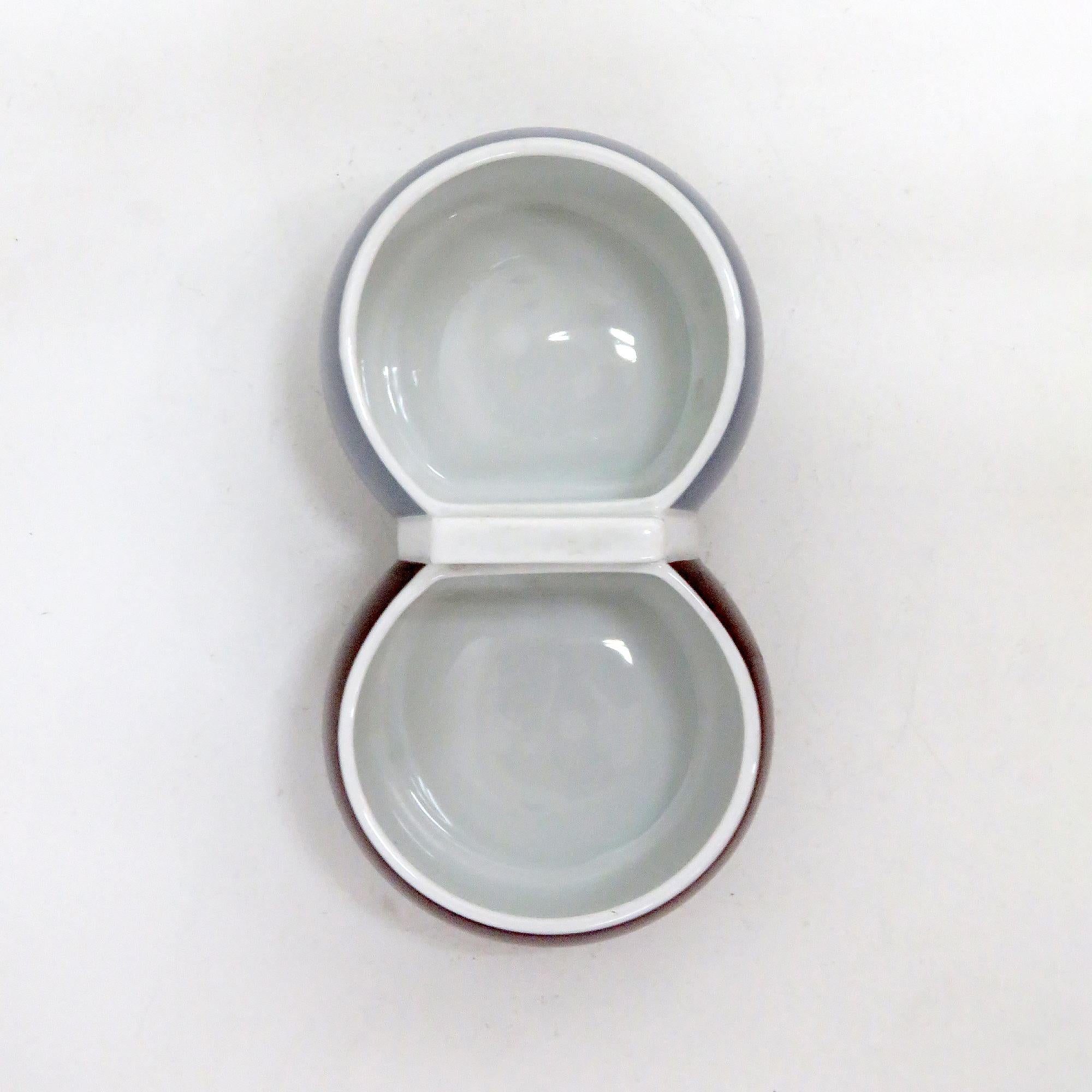 Porcelain Double Dip Bowls 'Chromatics' by Arzberg, 1971 For Sale 2