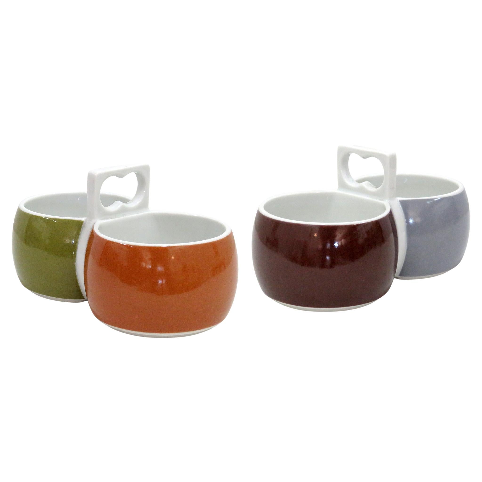 Porcelain Double Dip Bowls
Chromatics
by Arzberg, 1971