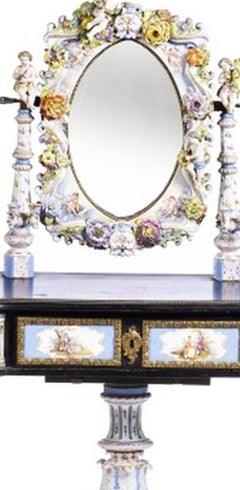 Porcelain - Dresden Dressing Table