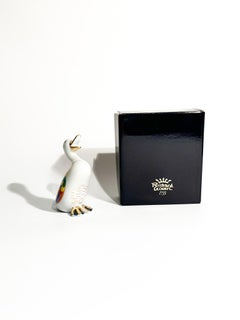Porcelain Duck by Richard Ginori Hand Painted from the 1980s
