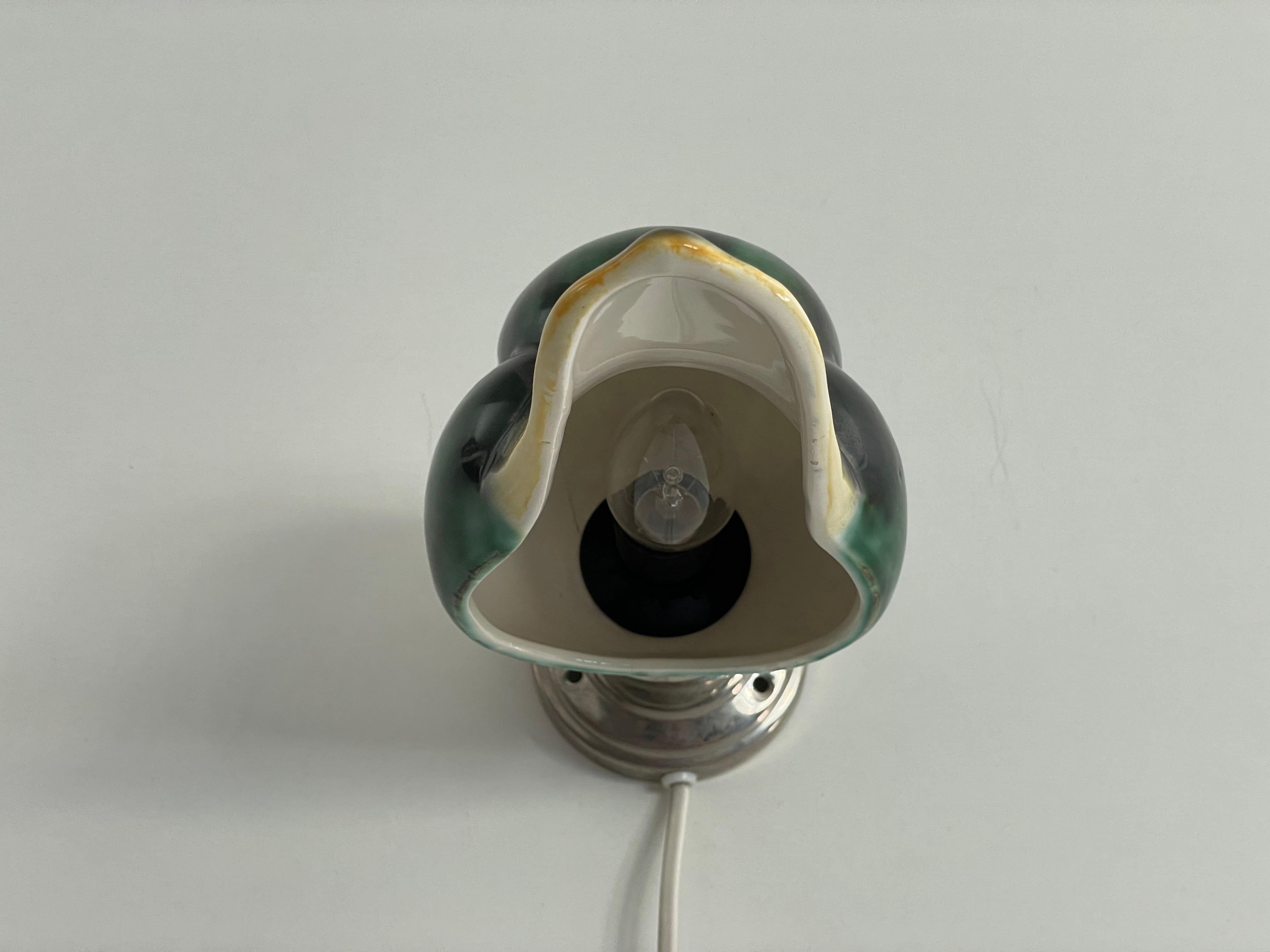 Coppia di lampade con paralume di anatra in porcellana della Gamla Stan's Lamp Factory, anni '70, Svezia in vendita 1