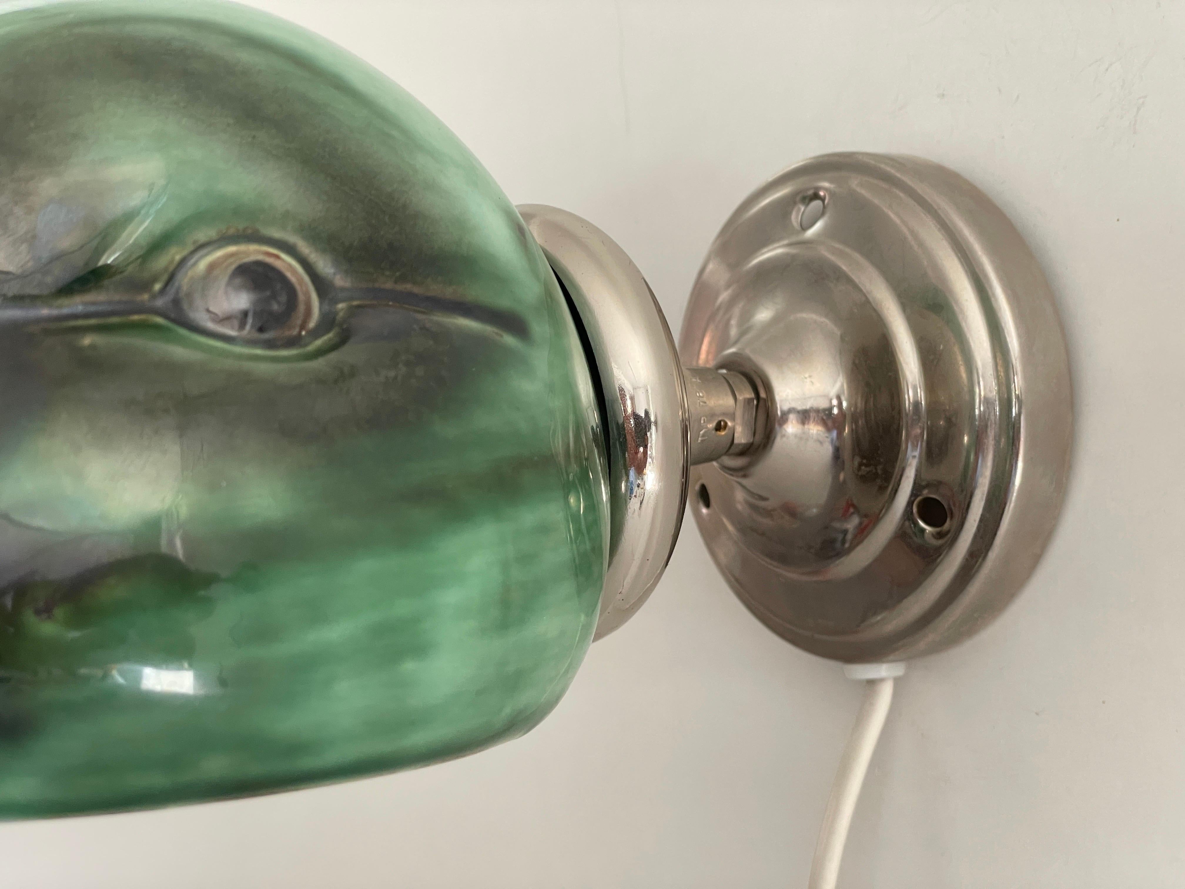 Coppia di lampade con paralume di anatra in porcellana della Gamla Stan's Lamp Factory, anni '70, Svezia in vendita 2