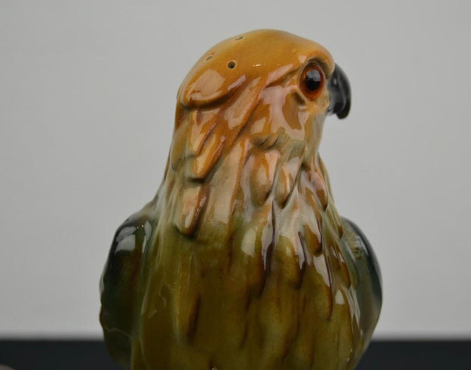 Porcelain Eagle Perfume Lamp, 1930s, Germany For Sale 5