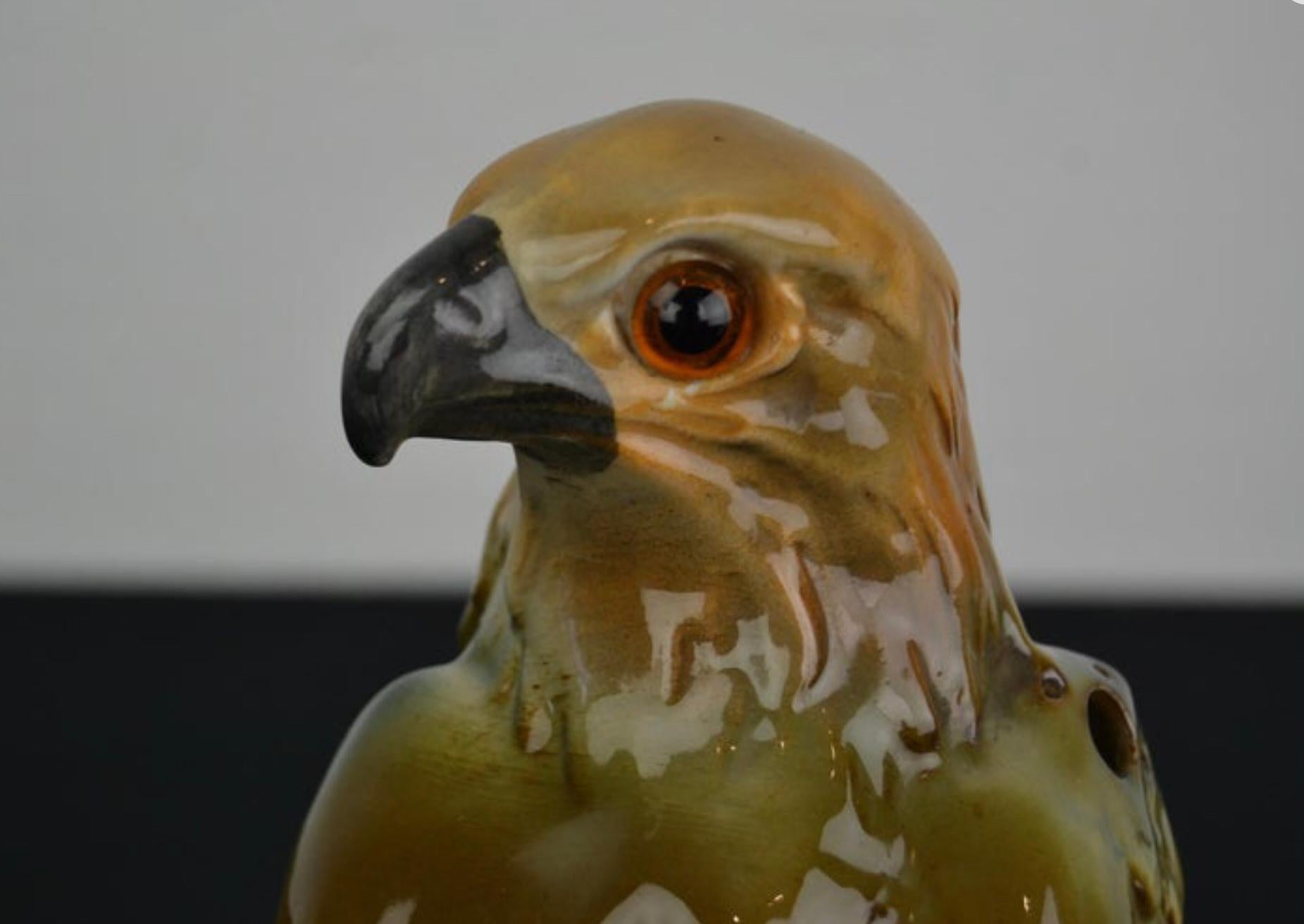 Porcelain Eagle Perfume Lamp, 1930s, Germany For Sale 11