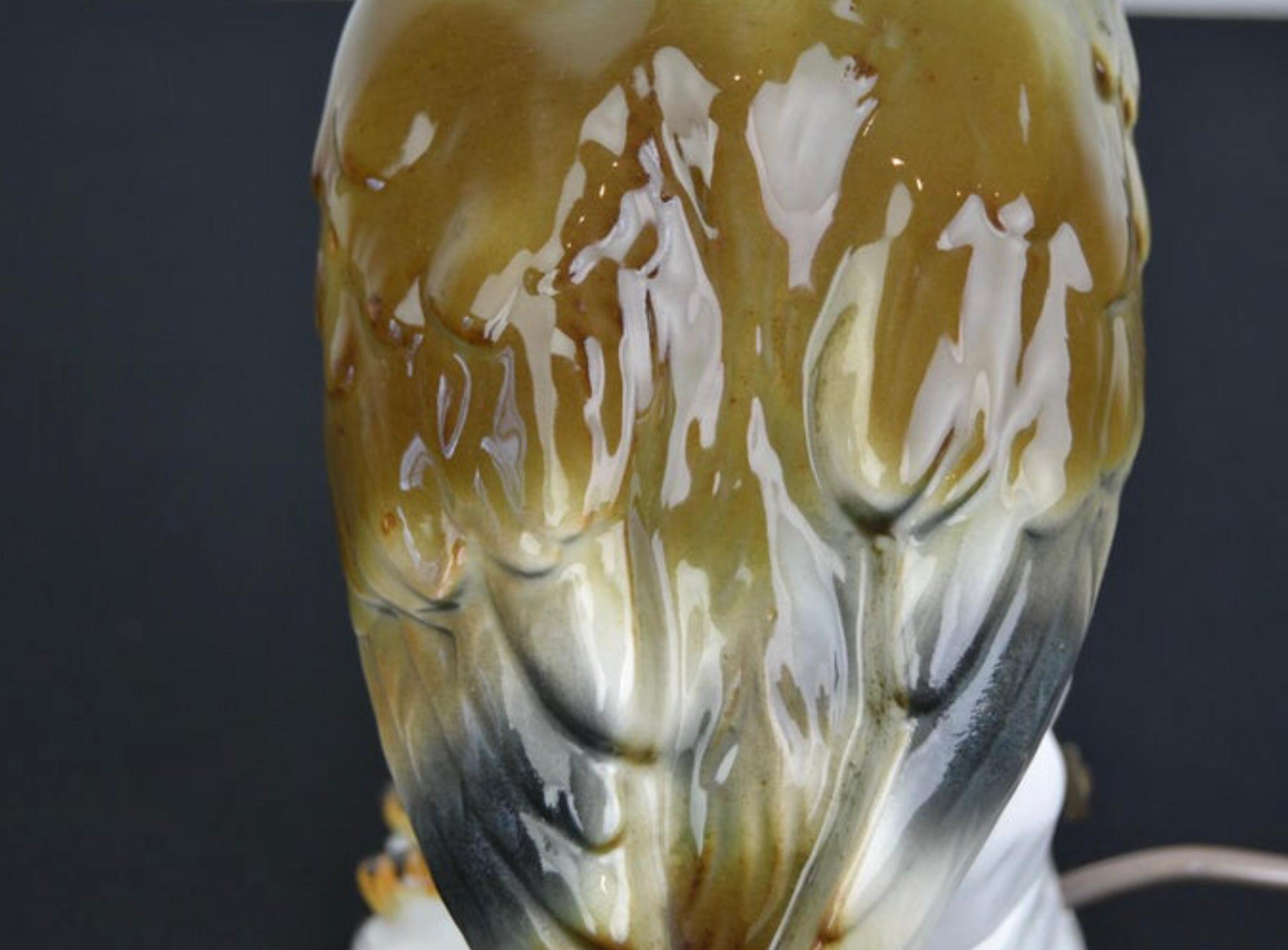 Porcelain Eagle Perfume Lamp, 1930s, Germany For Sale 12