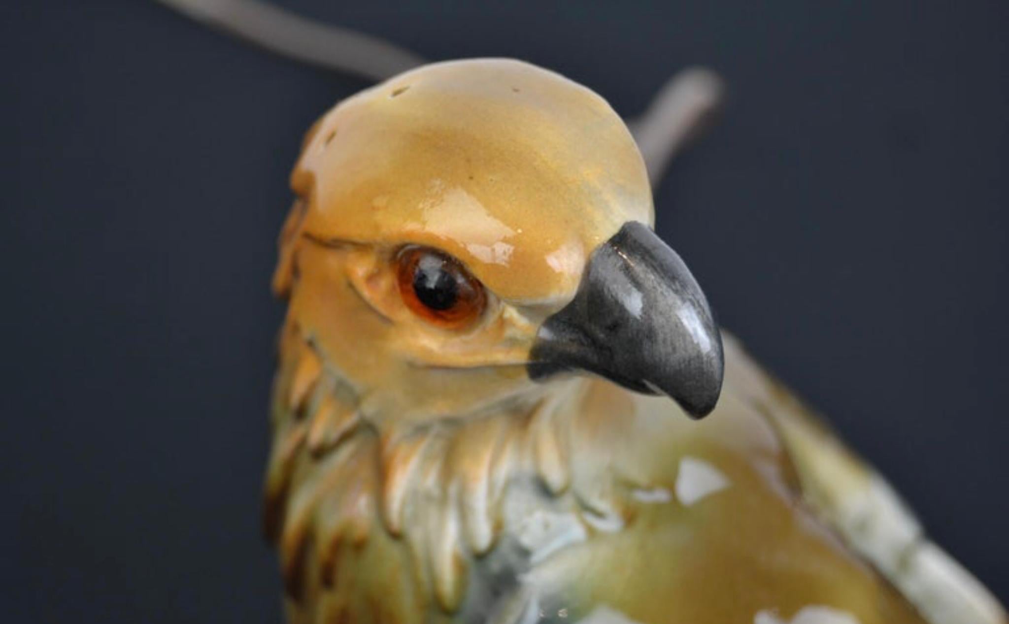 Porcelain Eagle Perfume Lamp, 1930s, Germany For Sale 2