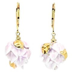 Boucles d'oreilles en porcelaine Cassia