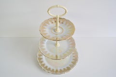 Porcelain Etager for sweets and sweets, Moritz Zdekauer, Stará Role, Circa 1960'