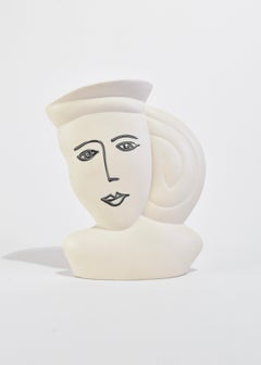 Porcelain Face Vase