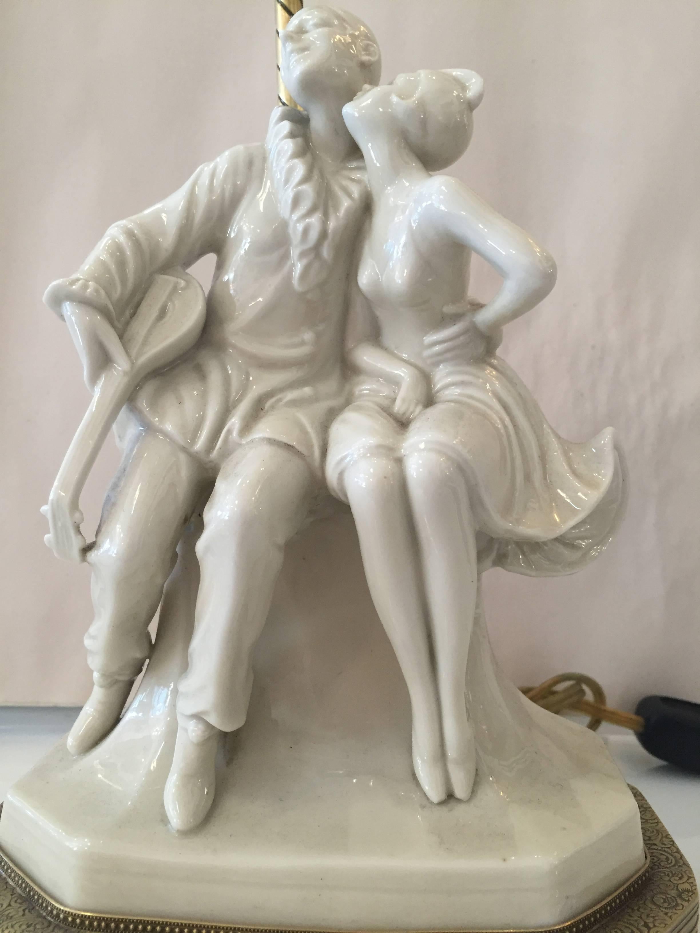 figurine lamp base