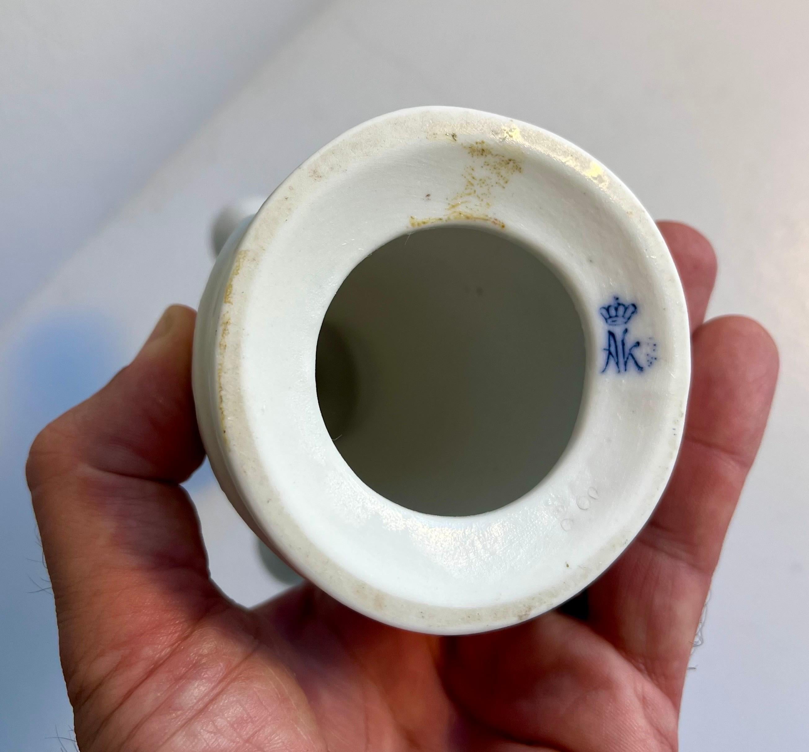 Porcelain Figurative Candle Holders in the style of Bjorn Wiinblad by AK Kaiser For Sale 10