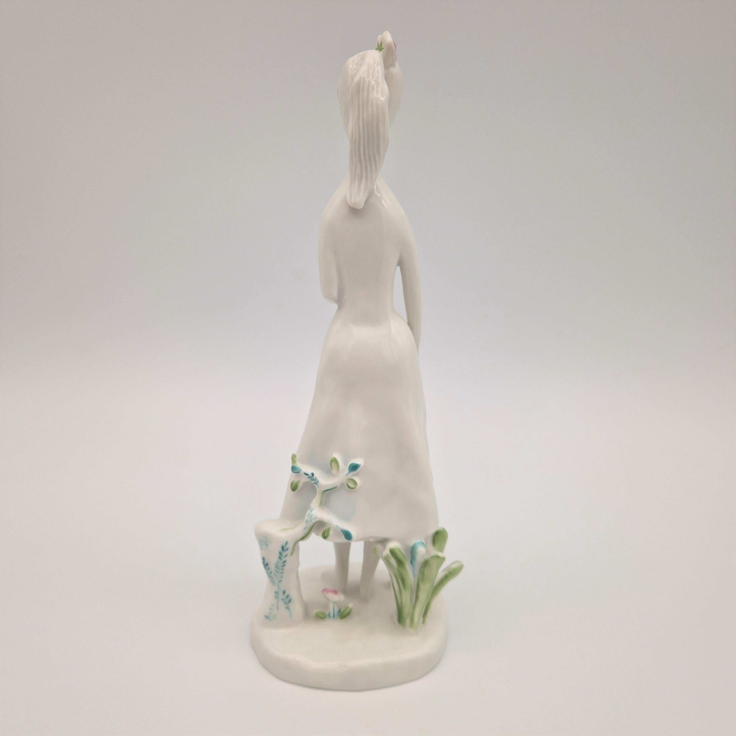 Hand-Crafted Porcelain figure by Raymont Peynet for Rosenthal. 1950 - 1959 For Sale