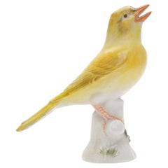 Porcelain Figure "Canary", Germany by Meissen, Beg. of 20th Century