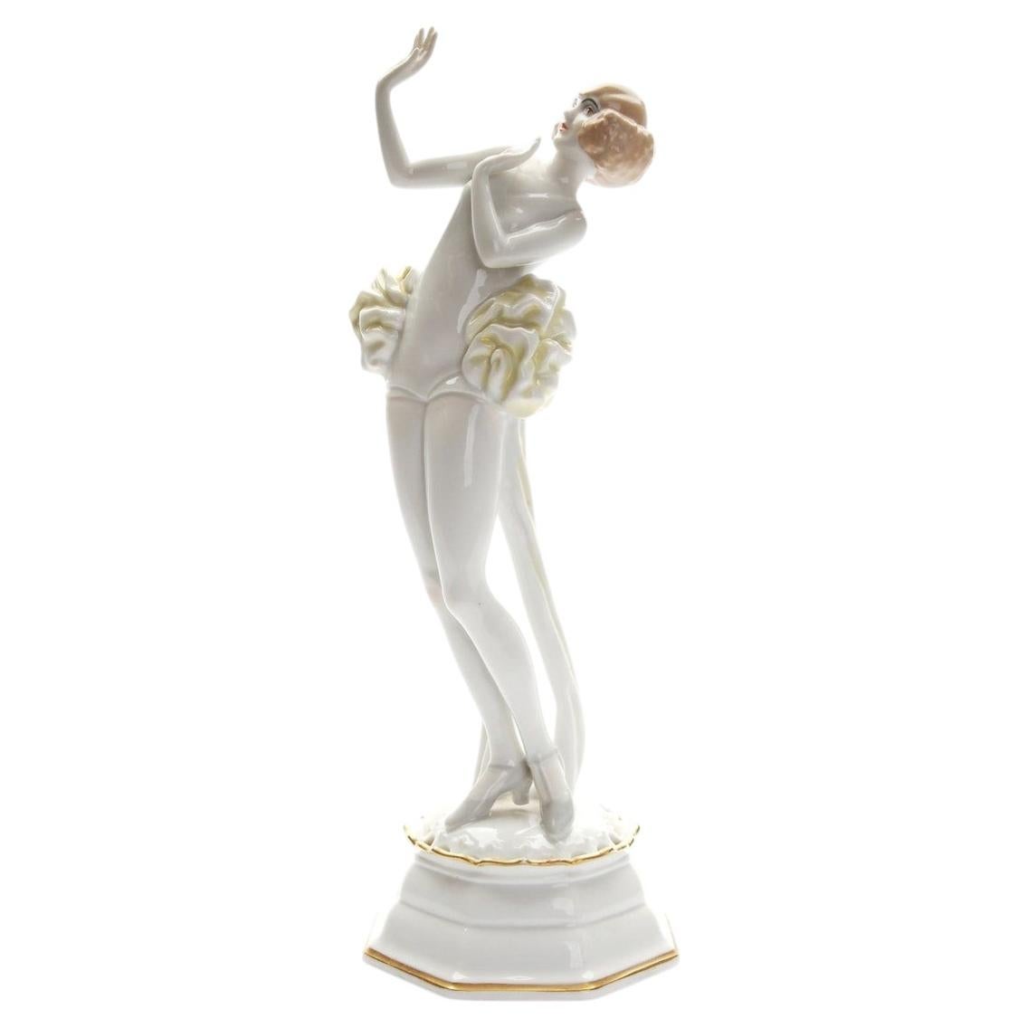 Porcelain Figure "Janine", Rosenthal, Sculptor Germany by Dorothea Charol, 1927