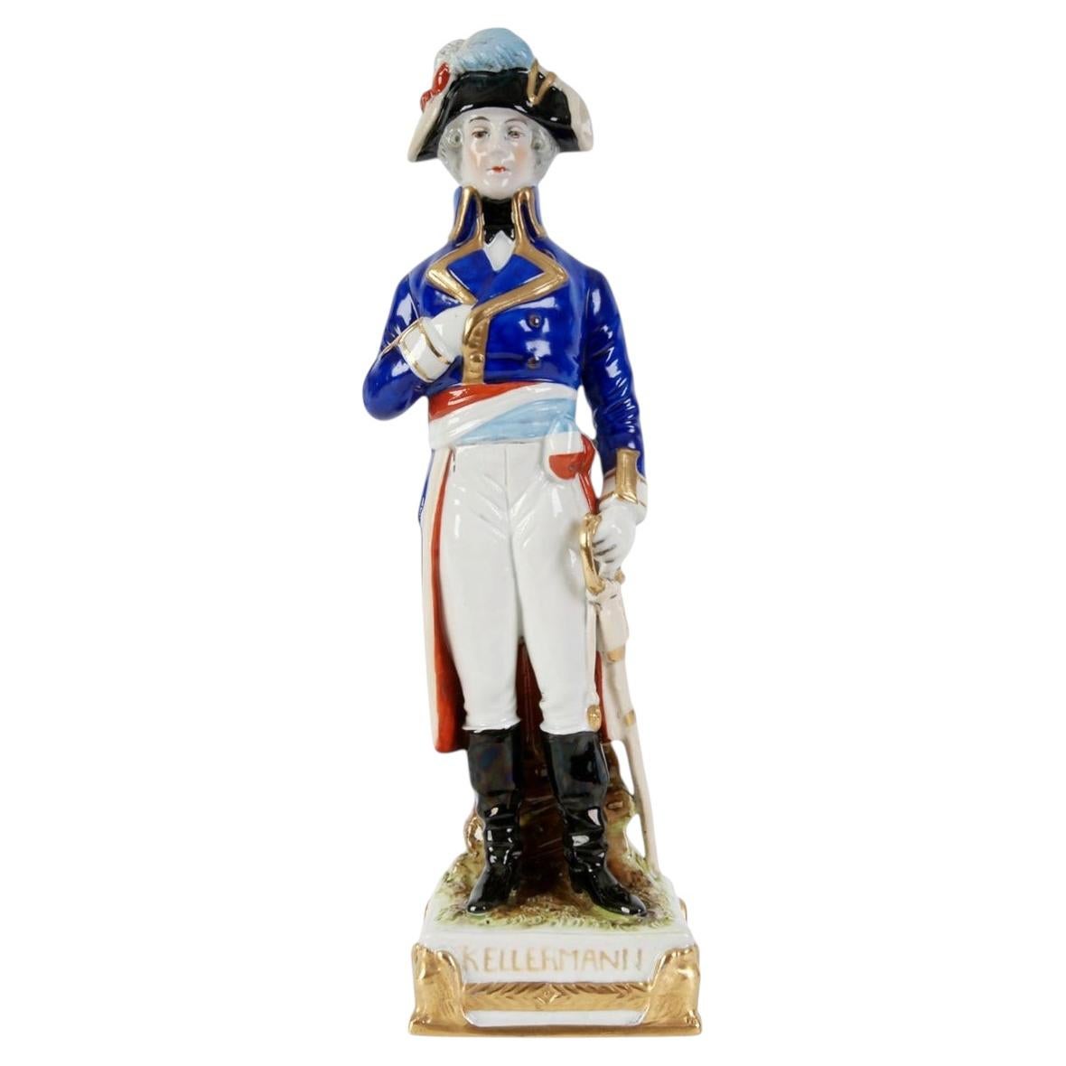 Porcelain Figure "Kellermann" Germany by Scheibe-Alsbach, 1950s - 1960s For Sale