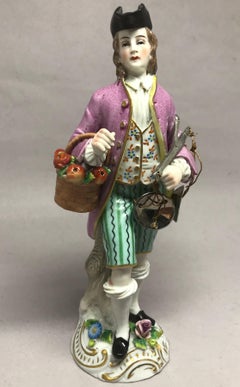 Porcelain Figure of Apple Seller
