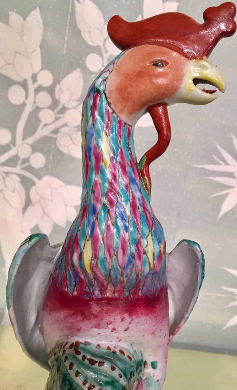 Porcelain Figure of Phoenix For Sale at 1stDibs