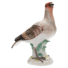 Porcelain Figure "Partridge" Germany, by Meissen, Mid-19th Century