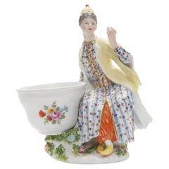 Porcelain Figure "Turk Lady", Germany by Meissen, 1740s - 1750s