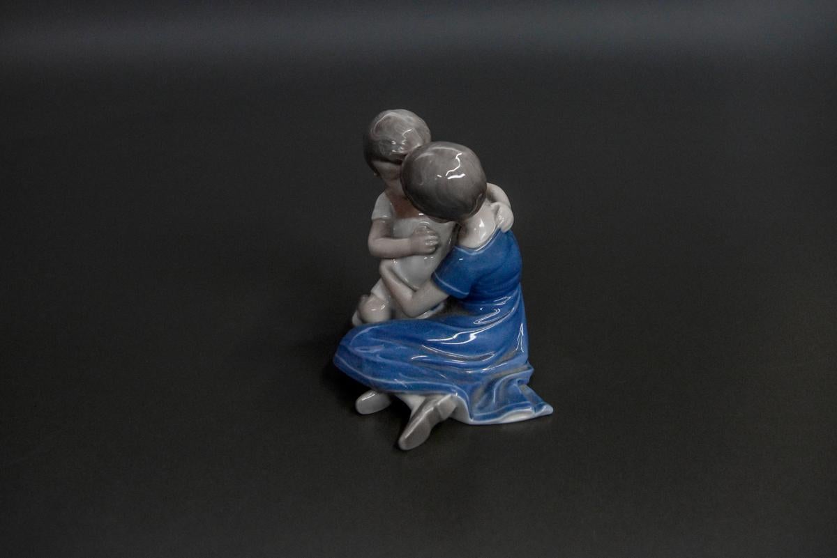 Porcelain figurine of the Danish Bing & Grondahl manufacture, perfect condition. Mark used in the period 1952-1957.
