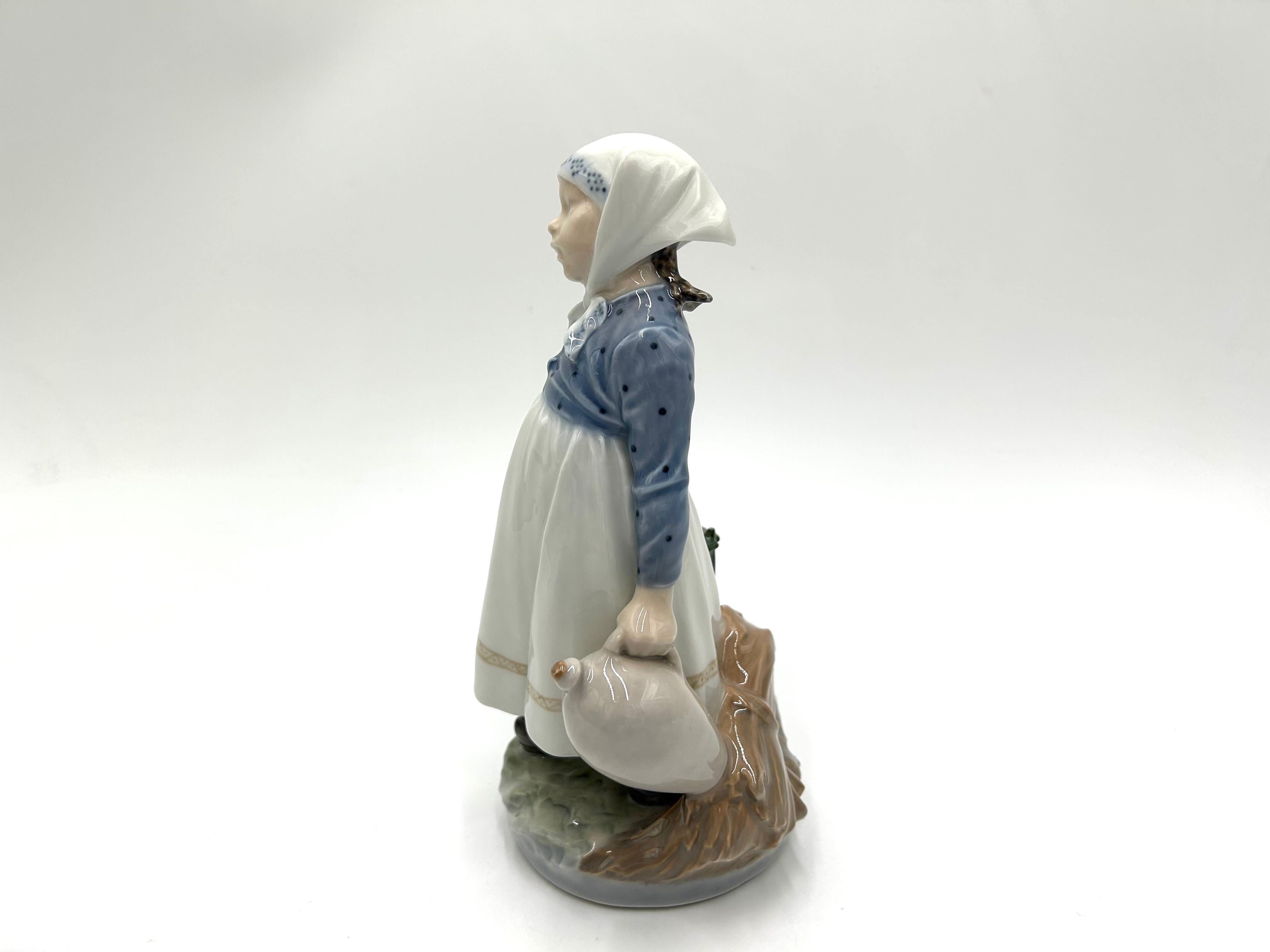 Scandinavian Modern Porcelain Figurine 