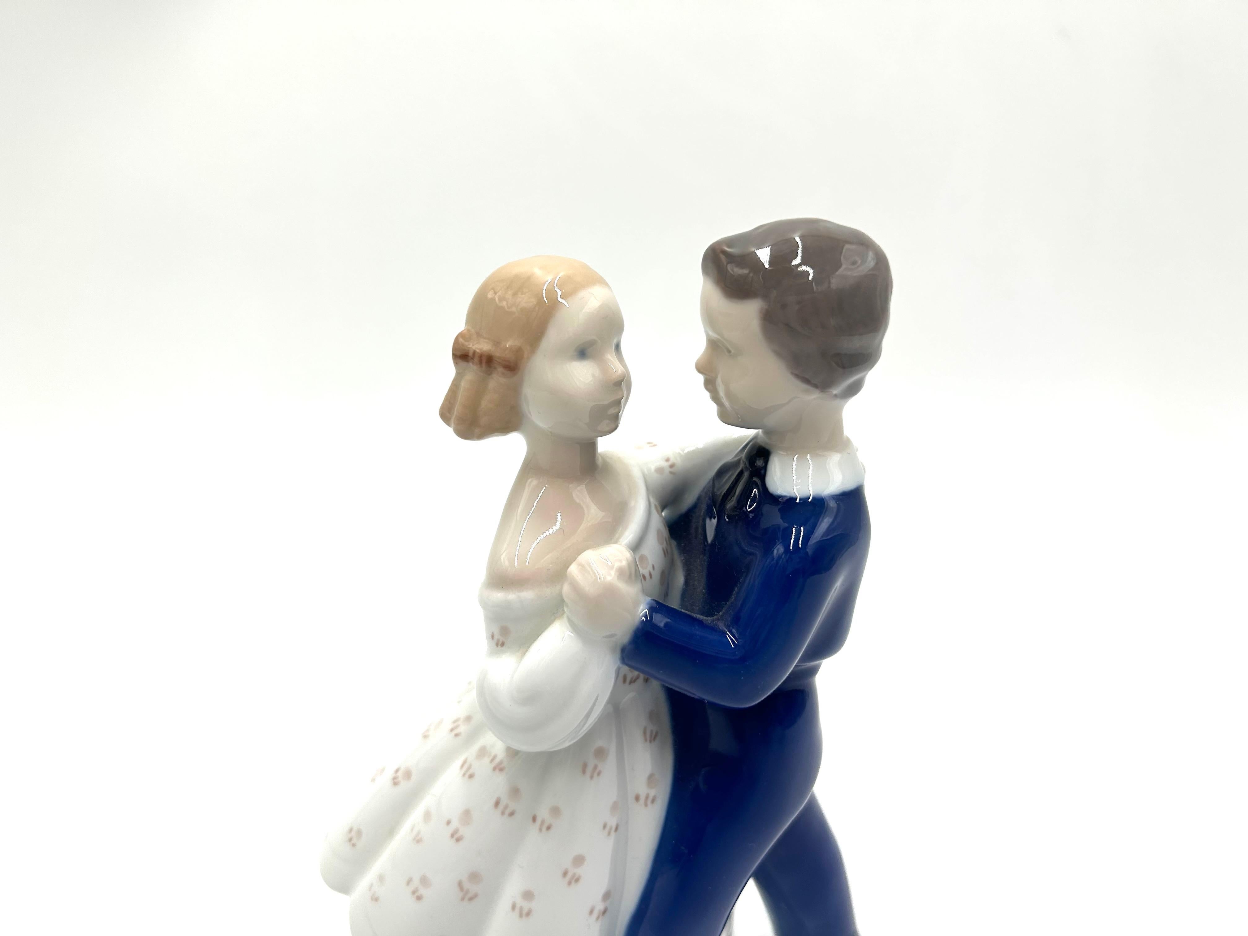 Scandinavian Modern Porcelain Figurine 