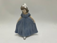Porcelain Figurine "Dancing Girl", Royal Copenhagen, Denmark, 1950s